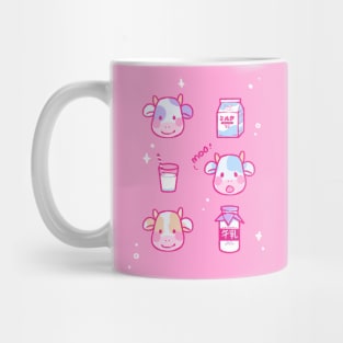 Cute Milk & Cow Mug